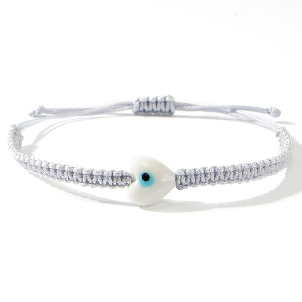 Niche Design Multicolor Demon Eye Woven Bracelet - Trendy, Unique, Personalized Fashion Statement