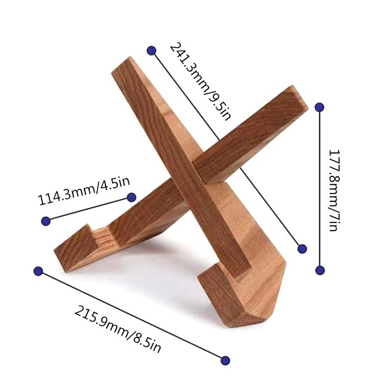 Recipe Book Holder Wood Cookbook Shelf For Display Reading Book Display Books Stands And Holders For Kitchen