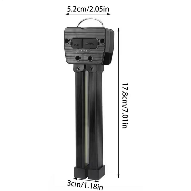 Gym Lamp For Posing Portable Gym Posing Light Brightness Adjustable Hangable Tent Lamp Aluminum Alloy 7 Gear Dimming Lantern LED