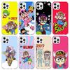 Arale Dr Slump Phone Case For iPhone 17 Air 11 13 Mini 14 15 Plus 16 12 Pro Max 16E SE 7 8 Pattern Soft TPU Back Cover  17 Air 1