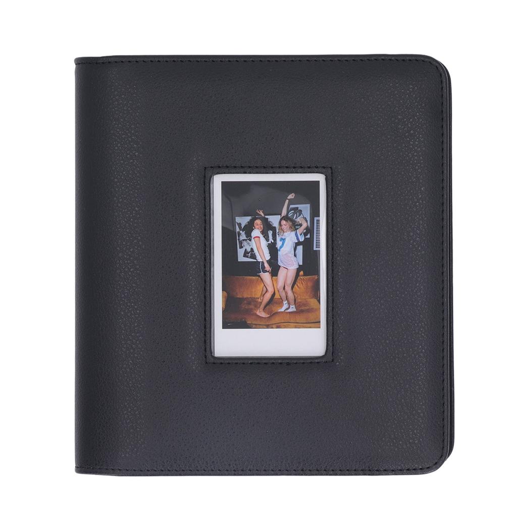 Leather Cover Photo Album Vintage 288 Photos Large Capacity Small for 3in Instant Camera Photos
