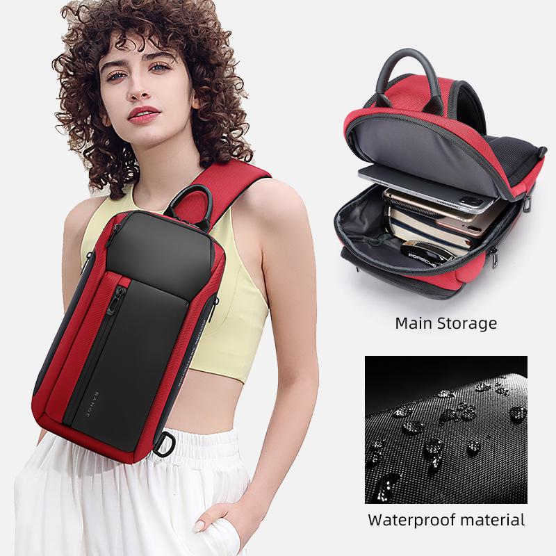 BANGE Borsa a Tracolla da Uomo alla Moda