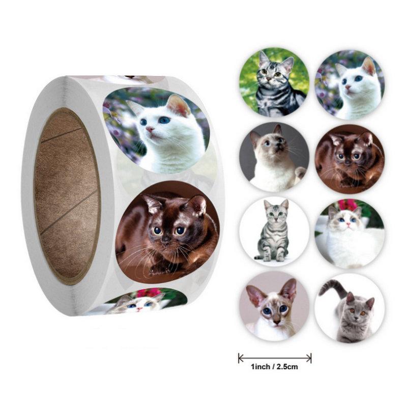 Wholesale New Kids' Motivational Stickers Cute Animal Reward Sticker Friendly Campus Office Classification Self-Adhesive Labe