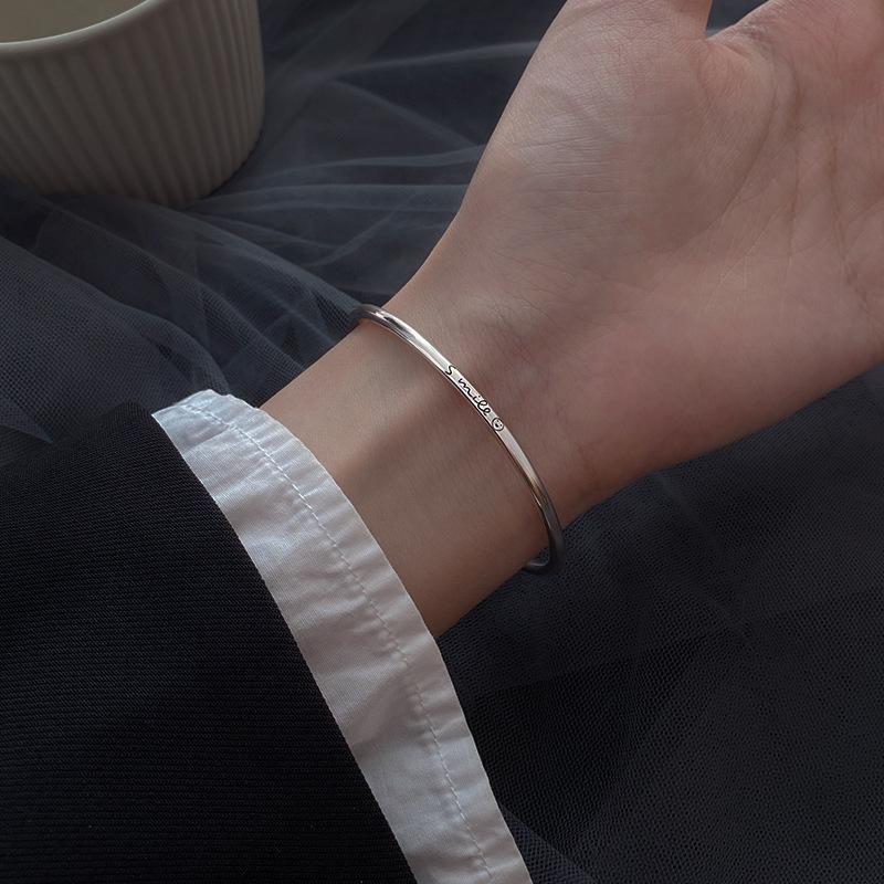 Smiling and Smiling Face Bracelet for Female Instagram Niche Design, Young Valentine's Day Gift for Girlfriend, Couple Accessories