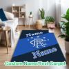 1pc Digital Printed Chair Rug for Home Office Use, Rangers Football Club (2) Carpet Appropriate for All Seasons, Soft Area Carpet