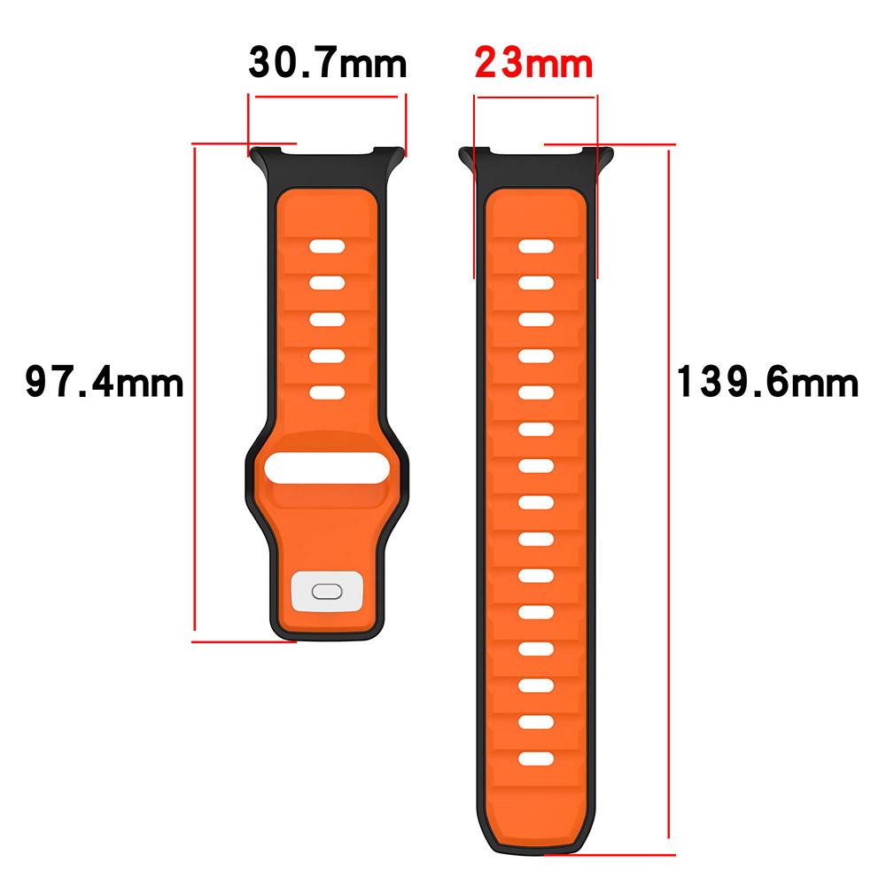 Strap for Samsung Galaxy Watch 8 40mm 44mm/Watch 8 Classic Smartwatch Men Women Silicone Band for Galaxy Watch8 40 44mm Correa