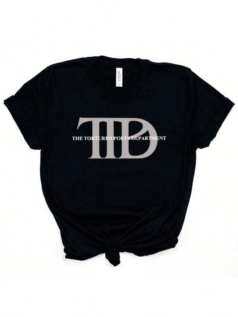 Camiseta Nuevo Álbum 2024 TTPD The Tortured Poets Departunisext Camiseta Todo Vale En El Amor Y La Poesía Camiseta Regalo Para Fans Del Streetwear