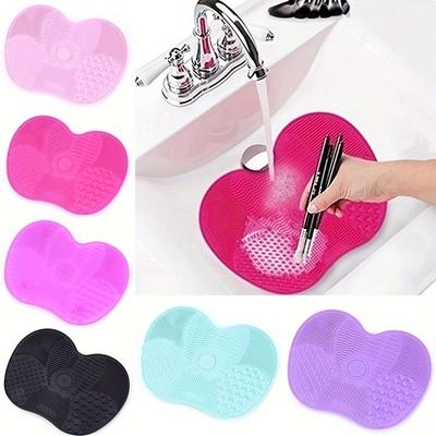 Makeup Brush Cleaner Pad Newest Silicone Brush Cleaner Cosmetic Make Up Washing Brush Gel Cleaning Mat Foundation Scrubbe Board