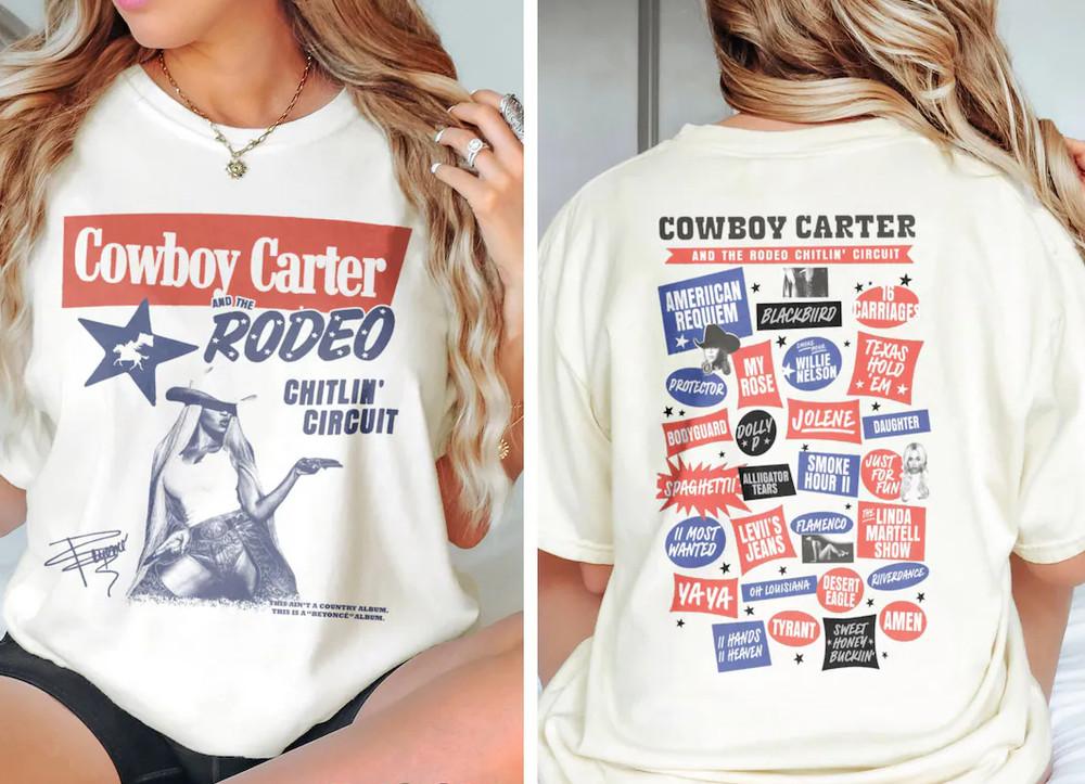 034;Beyonce Cowboy Carter Shirt Beyonce Beyhive Exclusive Merch Cowboy Carter Tee Unisex T-Shirt S
