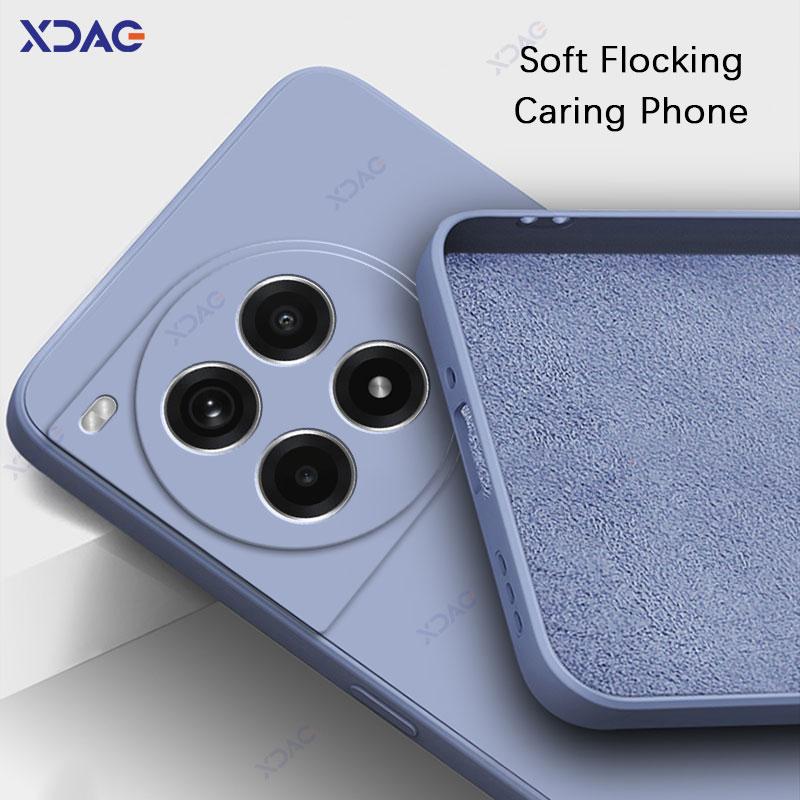 Mobile Phone Case for OnePlus Ace 3 Pro Ace3 3Pro 5G 360 Soft Luxury Square Liquid Silicone Back Cover One Plus Ace3Pro