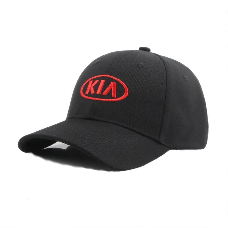 Car Baseball Cap Outdoor Adjustable Casual Hats Sunscreen Hat for KIA Sportage Rio Ceed Picanto K5 K9 Sorento Accessories