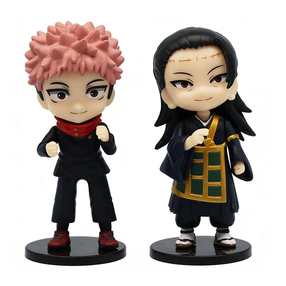 Hot Jjk Anime Figure Itadori Yuji Geto Suguru Fushiguro Megumi Ryomen Sukuna Mahito Gojo Action Figure Toy Model Ornaments Gifts