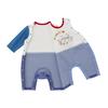 MIKI HOUSE Baby Coverall Animal Made In for Boys and Product Romper, 3/4 Length, Print, Japan, Girls, 70cm, Multicolor, Number 41-1201-687