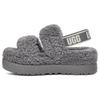 Fluff Fuzzy Slippers Women's Lighthouse Gray Sneakers 1120876-LGH