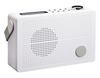 Lenco PDR-030 Portable Radio DAB+ FM White