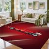 F1 Design Crystal Velvet Rug Soft Decorative Mat for Bedroom Entrance