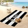 Juventus FC Spersonalizowany Drukowany Ręcznik Plażowy Logo Piłkarskie Wsparcie Niestandardowe Imię Tekst Chłonny Ręcznik Do Sportu Podróży Specjalny Prezent