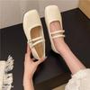 Jaro/Léto Elegantní Retro Mary Jane Ležérní Ploché Boty Nová Móda Měkké Pohodlné Baleríny Dámské Chaussure Femme