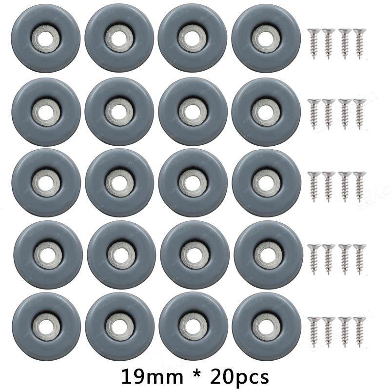 11pcs Furniture Sliders Pads Reusable Furniture Glides with Screws Table Chair Leg Mat Floor Protector for Carpet Tile Hardwood