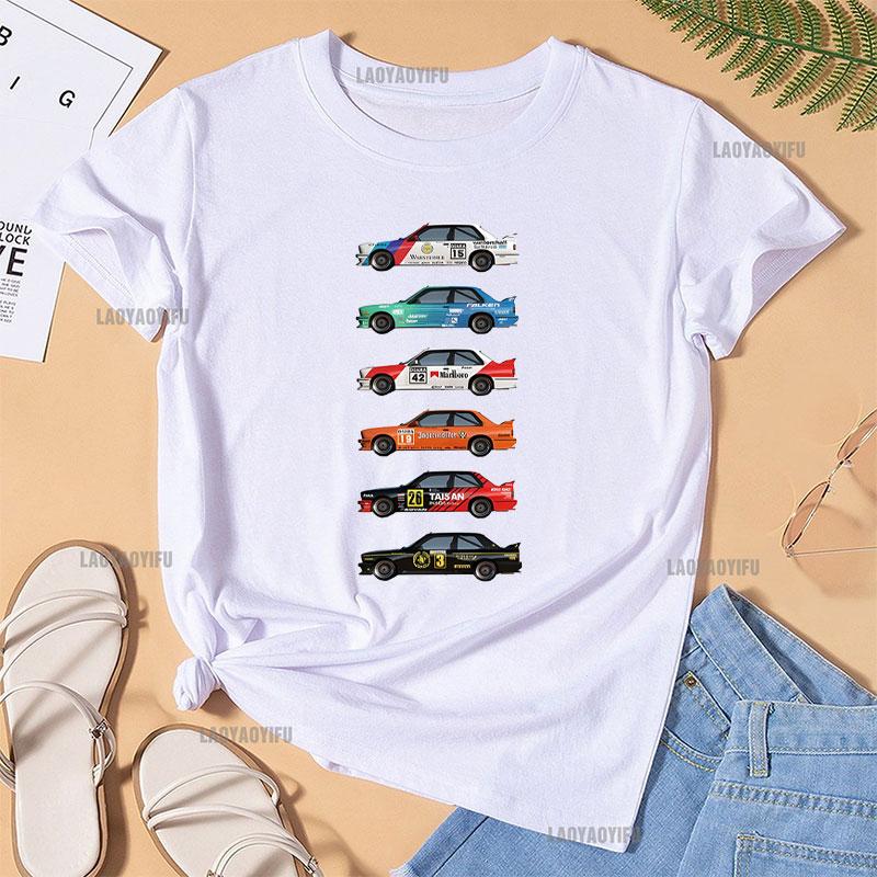 Cars T Shirt Cult Tv A Team General Lee Kit Bat Mobile Ghostbuster Back 2 Future 6615X Cartoons Men T Shirt  Hipster Y2k Tshirt
