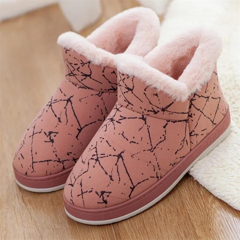Mens Ankle Boots Fashion Casual Slippers Round Toe Flat Slip On Non Slip Home Comfortable Shoes Womens Slippers Sapato Masculino