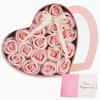 Artificial Soap Flowers18 Roses Love Gift Box Wedding Birthday Party Mother's Day Valentine's Day Teacher's Day Home Decoration