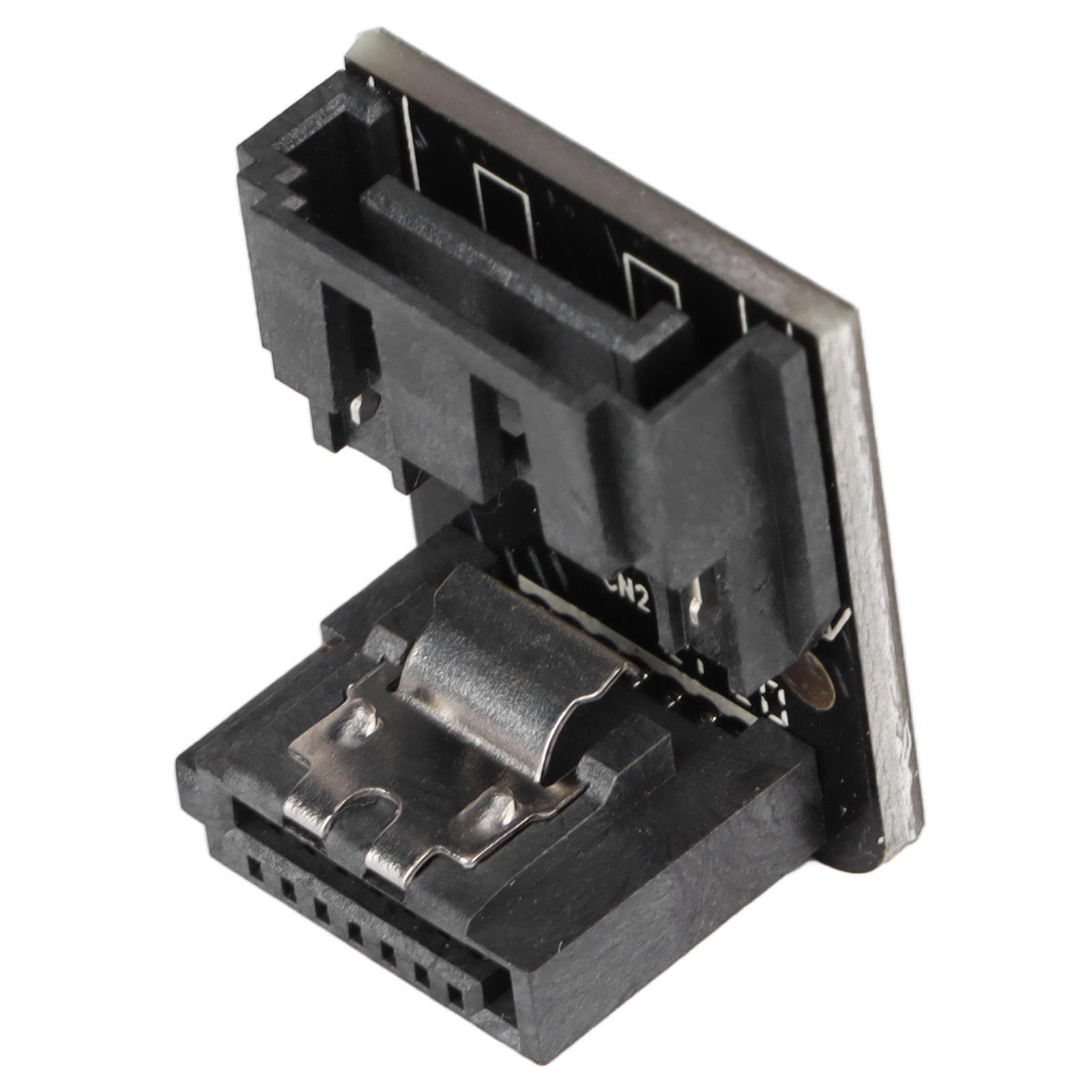 

Адаптер Sata 90 градусов, износостойкость, высокое качество изготовления, простая установка, разъем для материнской платы