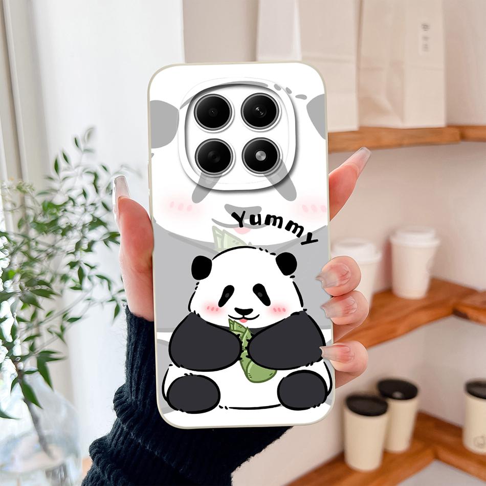 For Poco M8 Pro Case Cute Design Shockproof Phone Protector Soft Liquid Silicone High Quality Back Cover For Poco M 8 M8Pro Capa