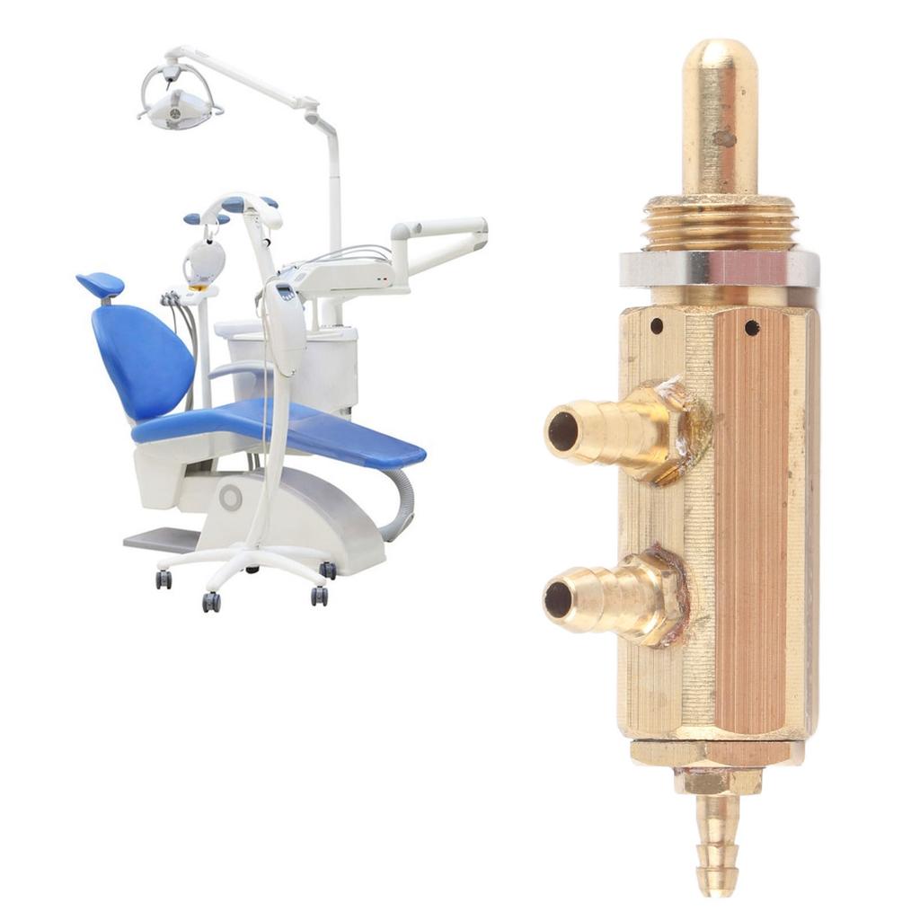 3 Holes Dental Chair Unit Standard Foot 3mm 5mm Valve Accurate Foot Control Switch Copper Valve