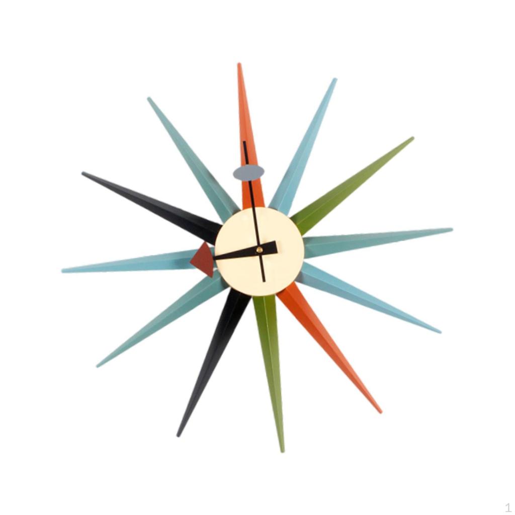 Clock, Decorative Housewarming Gift, Silent Ornament, Modern Wall Watch for Home, Office,