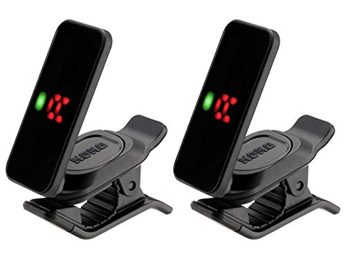 

[Bulk Purchase] KORG Pitchclip 2 PC-2 Clip-on Tuner, Black, Set of 2