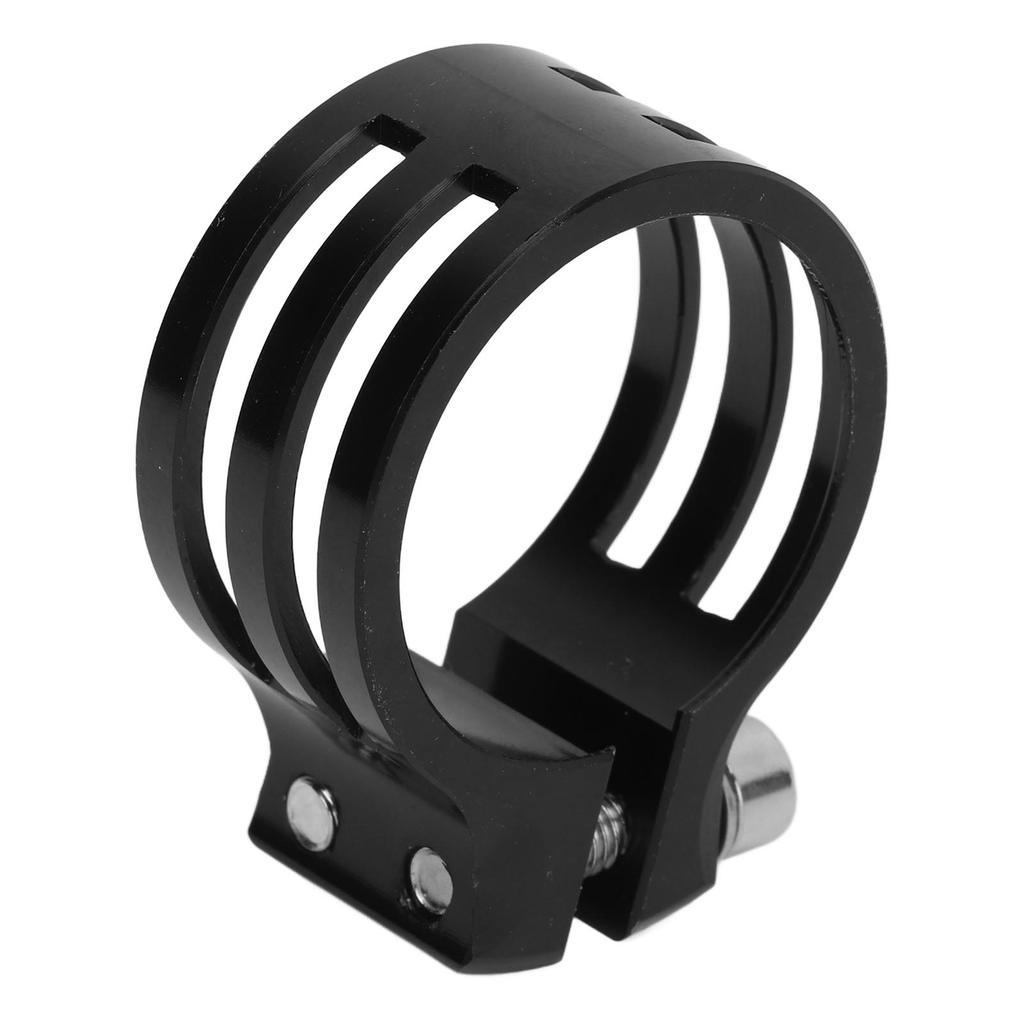 Bike Seat Post Clamp Aluminum Alloy Quick Release 34.9mm Carbon Fiber Bike Seat Clamp for MTB Bike