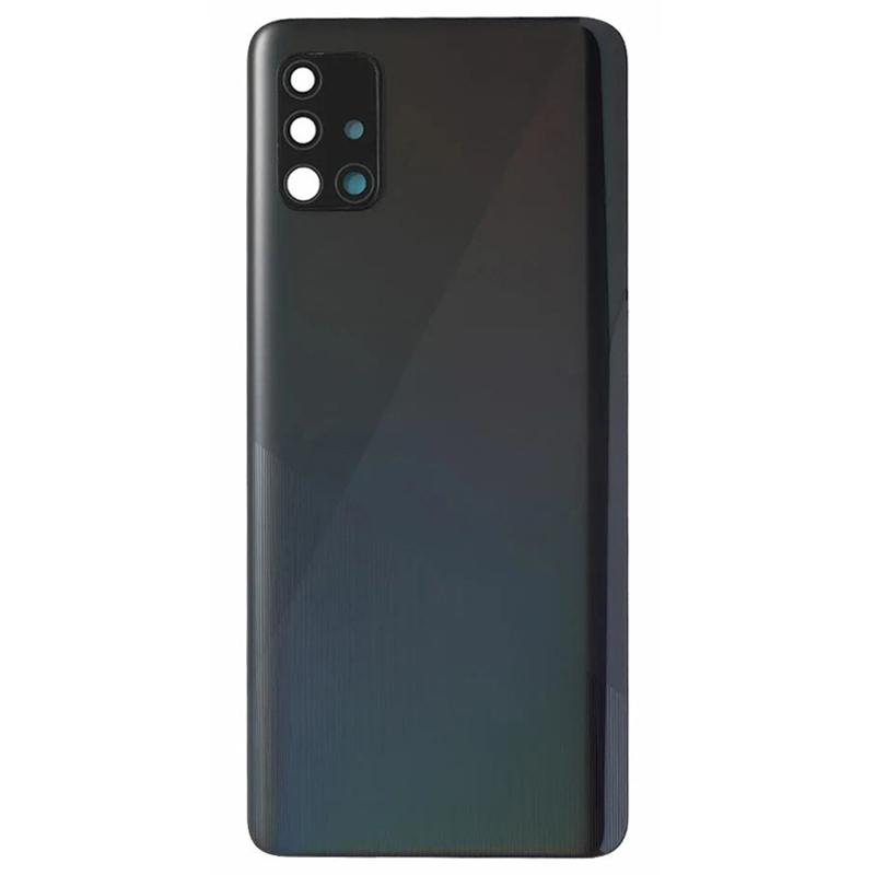 For Samsung Galaxy A51 4G SM-A515 Battery Housing with Adhesive Sticker+Camera Lens Cover (without Logo)