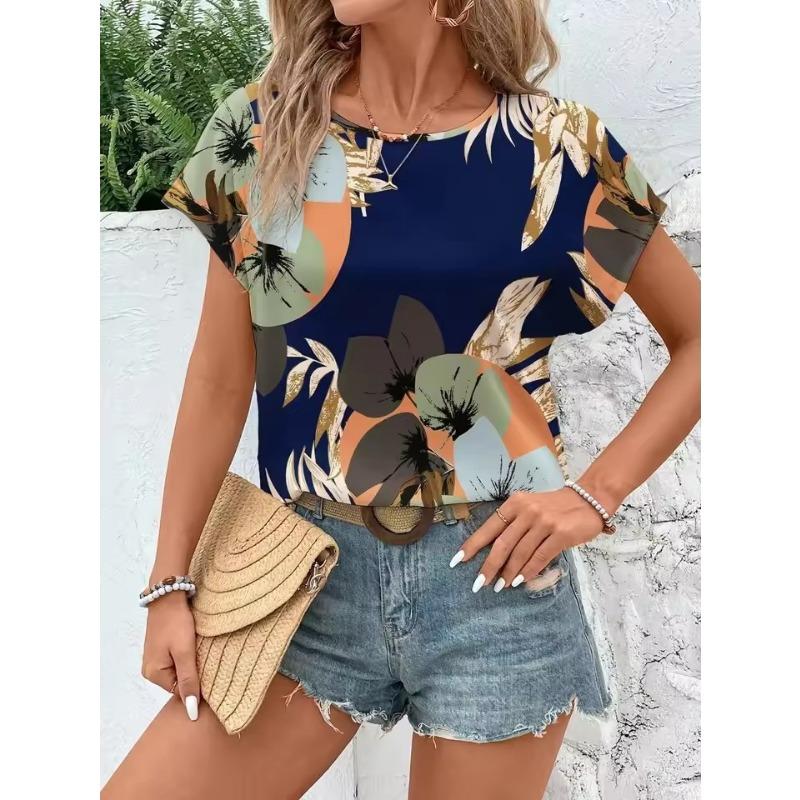 Women's T shirt Tee Graffiti Daily Weekend 3d Print Short Sleeve Fashion Crew Neck Tops Summer&Spring Harajuku t-shirt for girls