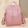 Tassel Backpack Women's Large Capacity Backpack Travel Bag