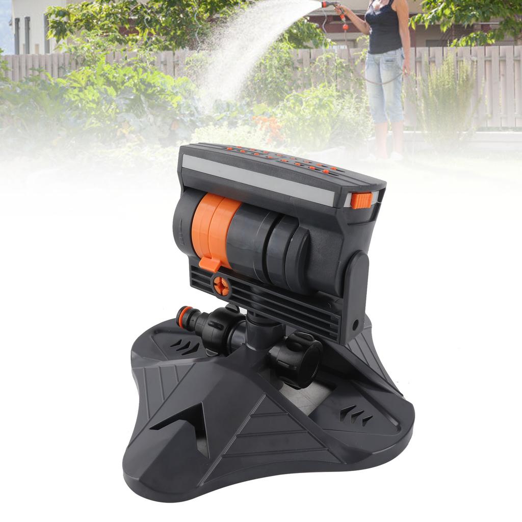 Lawn Sprinkler, 16 Hole Garden Sprinkler with 4 Spray Modes Automatic Watering for Grass, Garden Hose Sprinkler for Courtyard