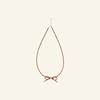 Blonde Ribbon Necklace #N041