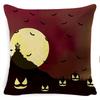 Pillow Case Holiday Party Halloween Horror Bat Office Pillow Case Car Waist Support Cushion Lumbar Pillow