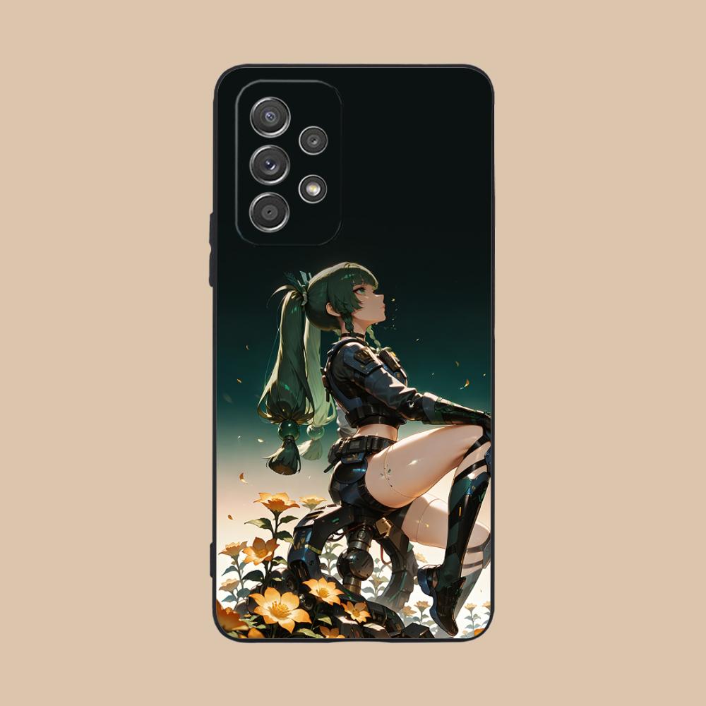 Zenless Zone Zero QingYi Phone Case for Samsung Galaxy M55 54 42 35 34 33 32 23 22 15 14 13 12 F55 5G Colorful Cover Cellphones