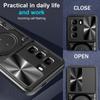 Slide Lens Armor Funda for Infinix Hot 50 5G Case for Infinix Hot 50 Pro Plus 5G Case Magnetic Rotate Ring Stand Holder Cover