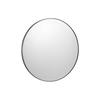 Round Wall Mounted Mirror 30 in Mirror with Aluminium Alloy Frame
