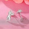 Unique Cat Design, Ladies' Earrings, Cute Pets, Extended Shapes, Irregular Ear Accessories, Interesting Daily Wearable Jewelry