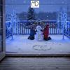 Glowing Willow 240 LED Christmas Tree Decoration 180 Cm Warm Blue Color