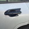 For Toyota Land Cruiser LC300    ABS Carbon Black Door Handle Cover Door Bowl Frame Trims Car Styling Accessories