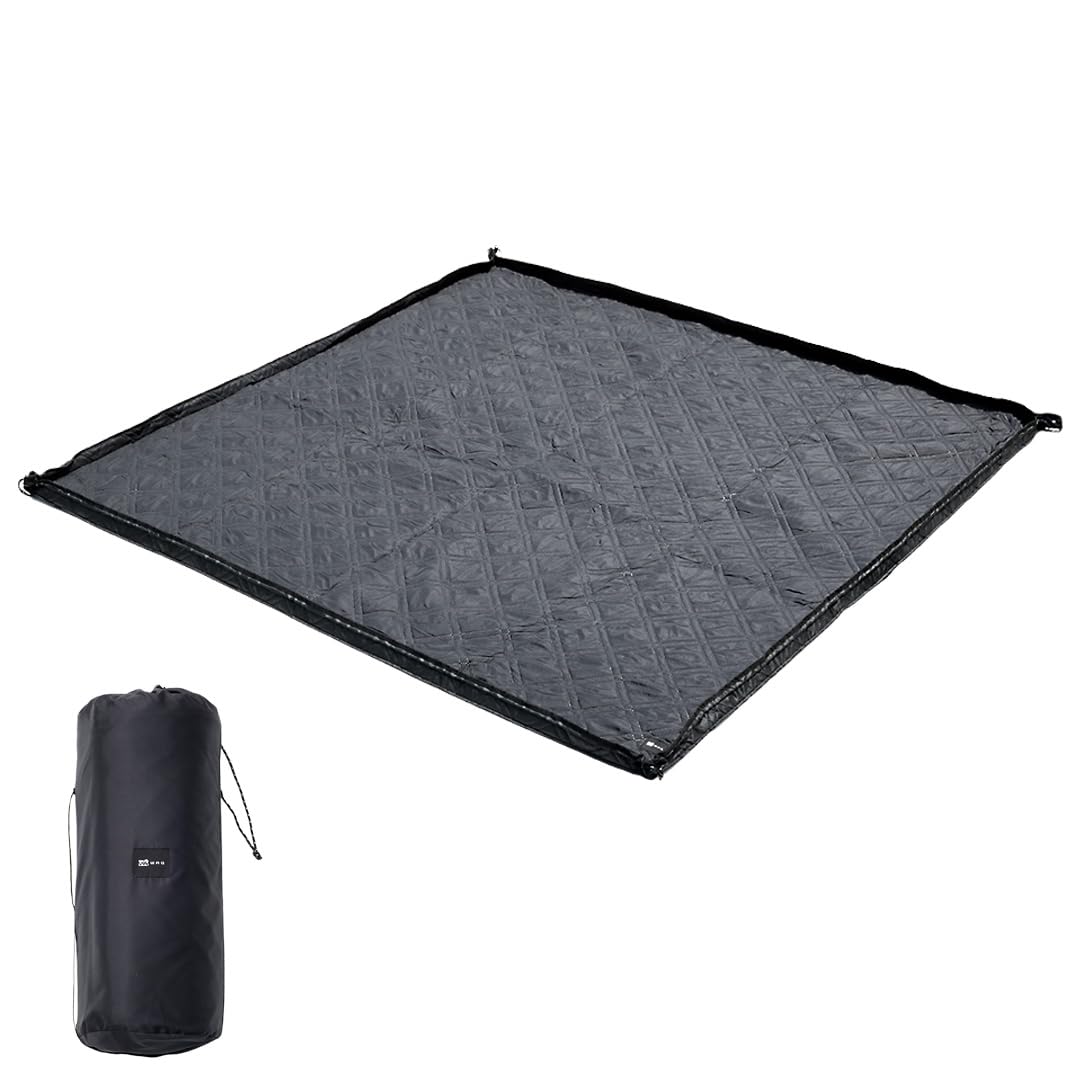 

WAQ BIG PICNIC a thick picnic mat with peg perfect for field sports cherry blossom the and other outdoor Lightweight and this quilted picnic mat