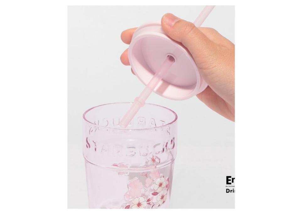 #2026 STARBUCKS JAPAN SAKURA 473ml GLASS PINK TUMBER FREE SHIPPING