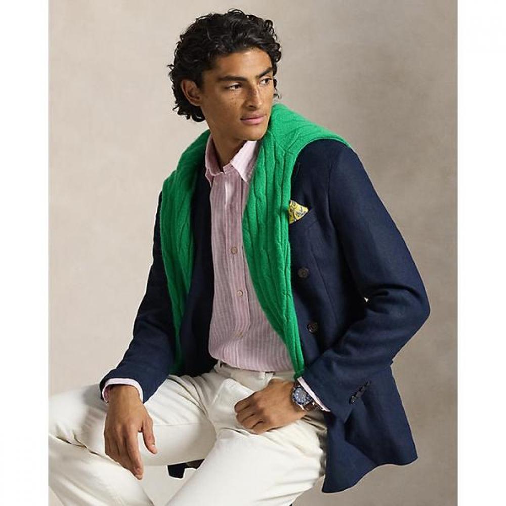 Polo Ralph Lauren Men S claSSic Fit Stripe Linen Shirt