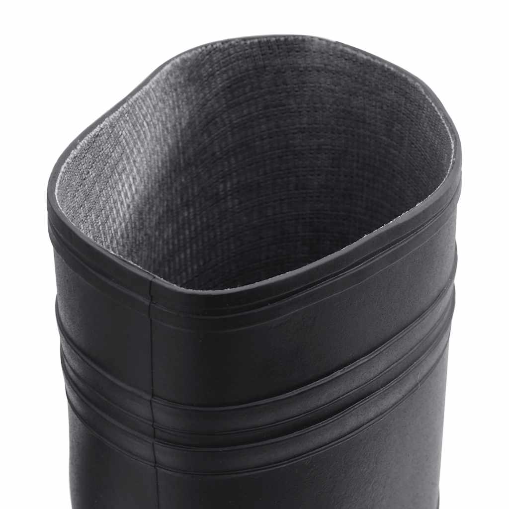 Vidaxl Kalosze, Czarne, Rozmiar 46, Pvc