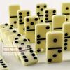28-teiliges Domino-Schachspiel-Set - hochwertiges Brettspiel, ausgestattet mit stabilen PVC-Aufbewahrungsboxen, sehr gut geeignet für Spieleabende mit der Familie