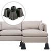 Bed Furniture Riser 6 Inch Heavy Duty In Heights 6'' Anti Scratch Sofa Chair Leg Lifts
